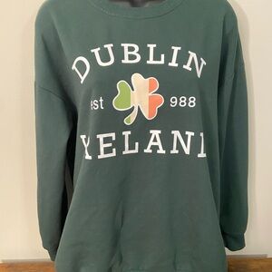 Dublin Ireland Crew Neck Sweatshirt
